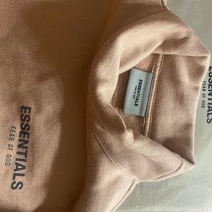 Essential Fear of God neck sweatshirt